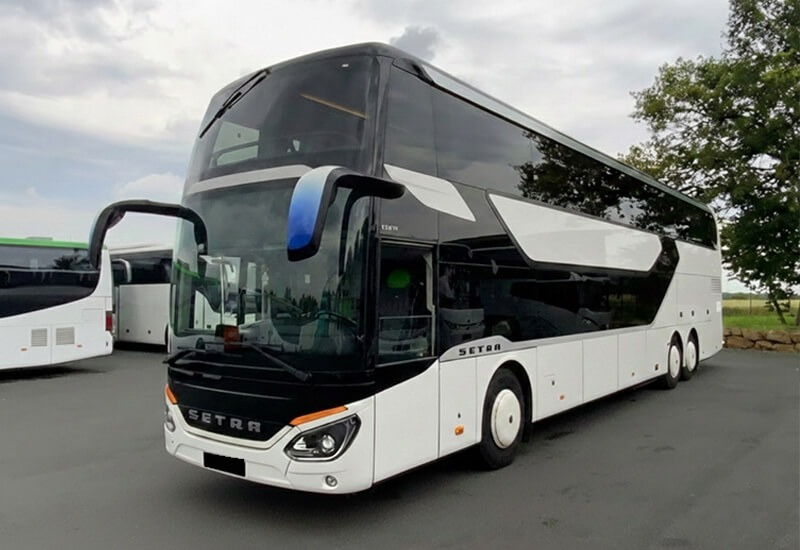 Setra double-deck coach, exterior